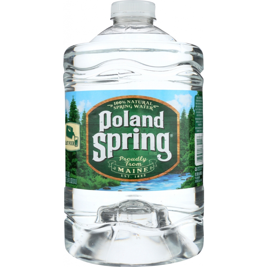 Poland Spring Natural Spring Water (3 liters)