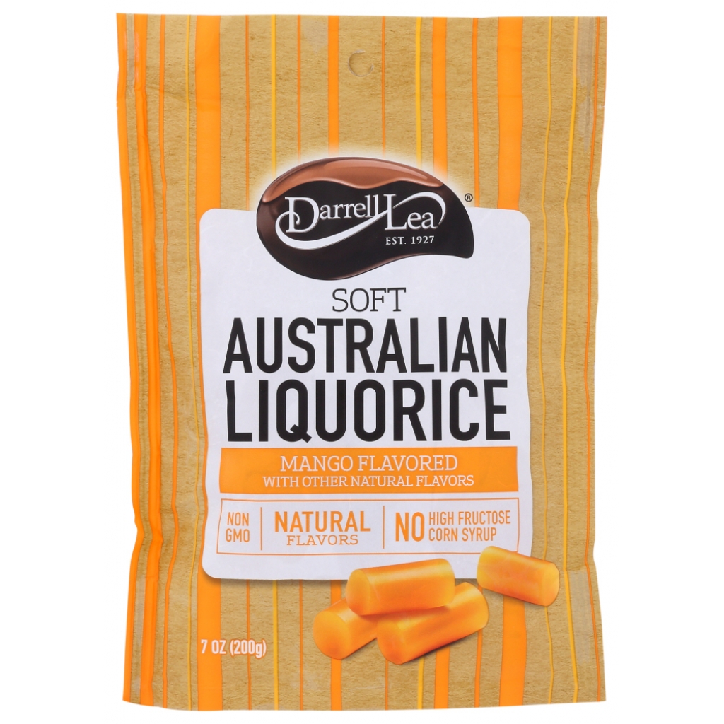 Licorice Soft Mango - Flavorful Confection - 7oz