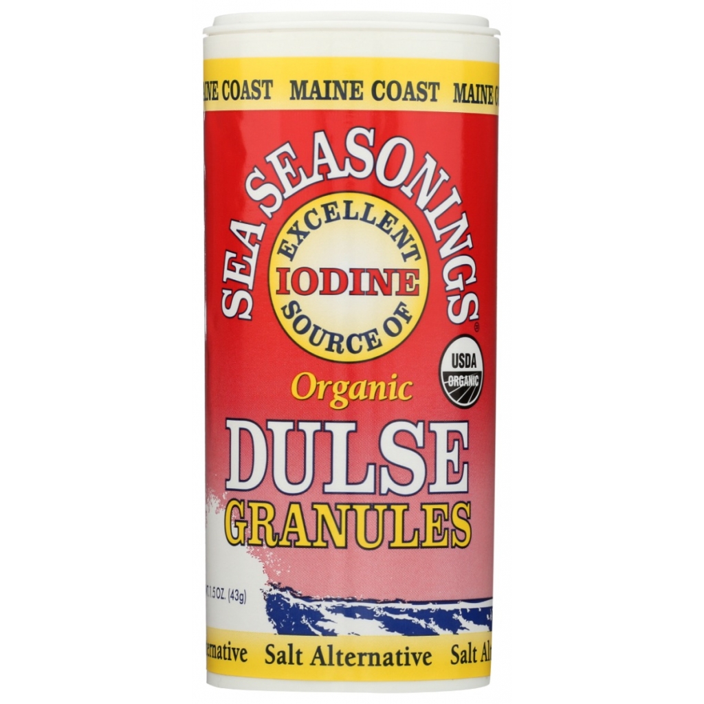 Organic Dulse Granules, 1.5 OZ for Flavorful Cooking