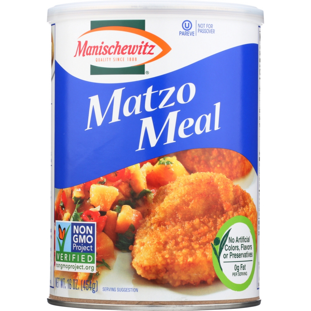 Kosher Matzo Meal Canister, 16 oz