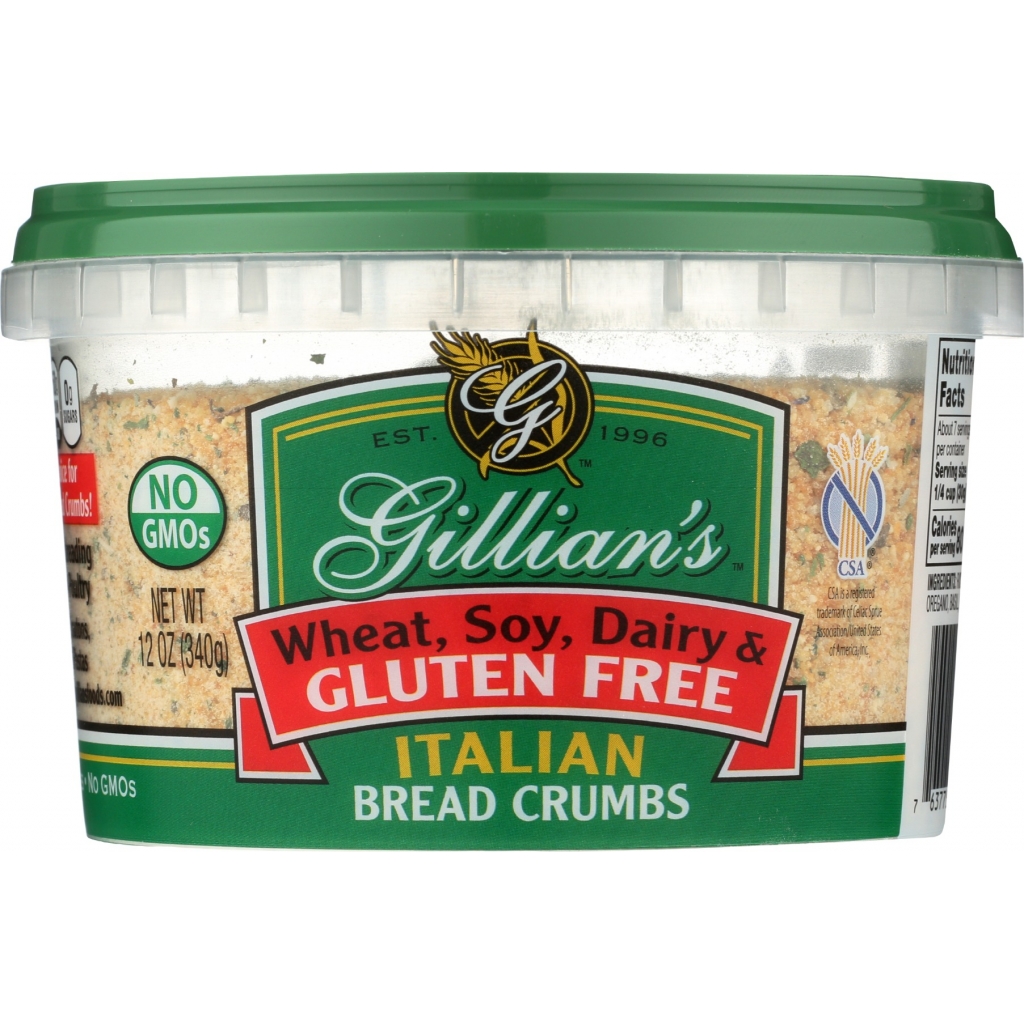 Gluten-Free Italian Breadcrumbs - 12 oz