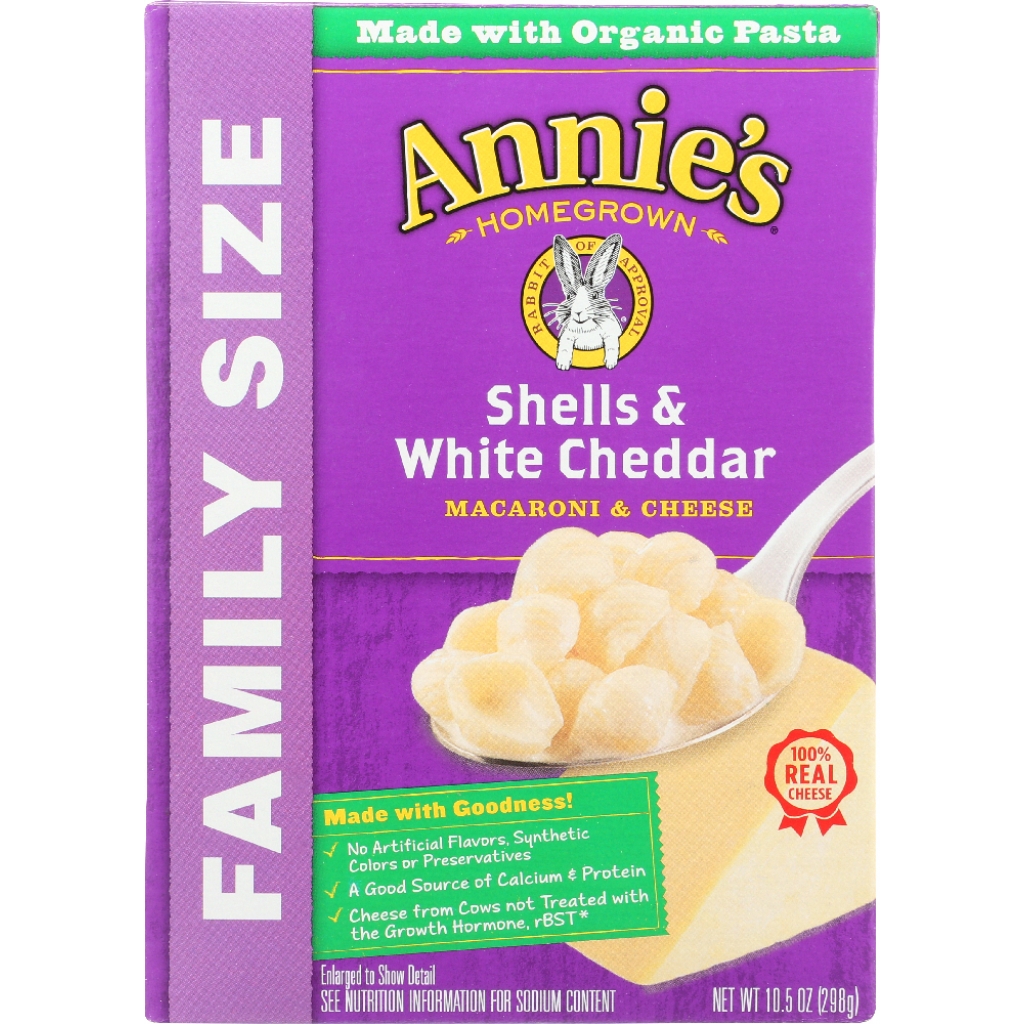 Shells and White Cheddar Mac and Cheese, 10.5 oz