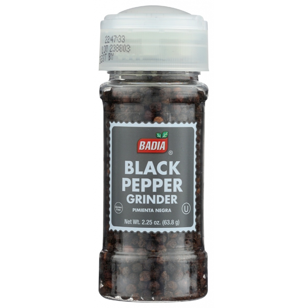 Organic Black Pepper Grinder - 2.25 oz