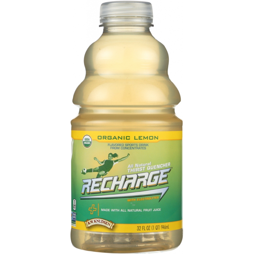 Organic Juice Recharge Lemon - 32 oz