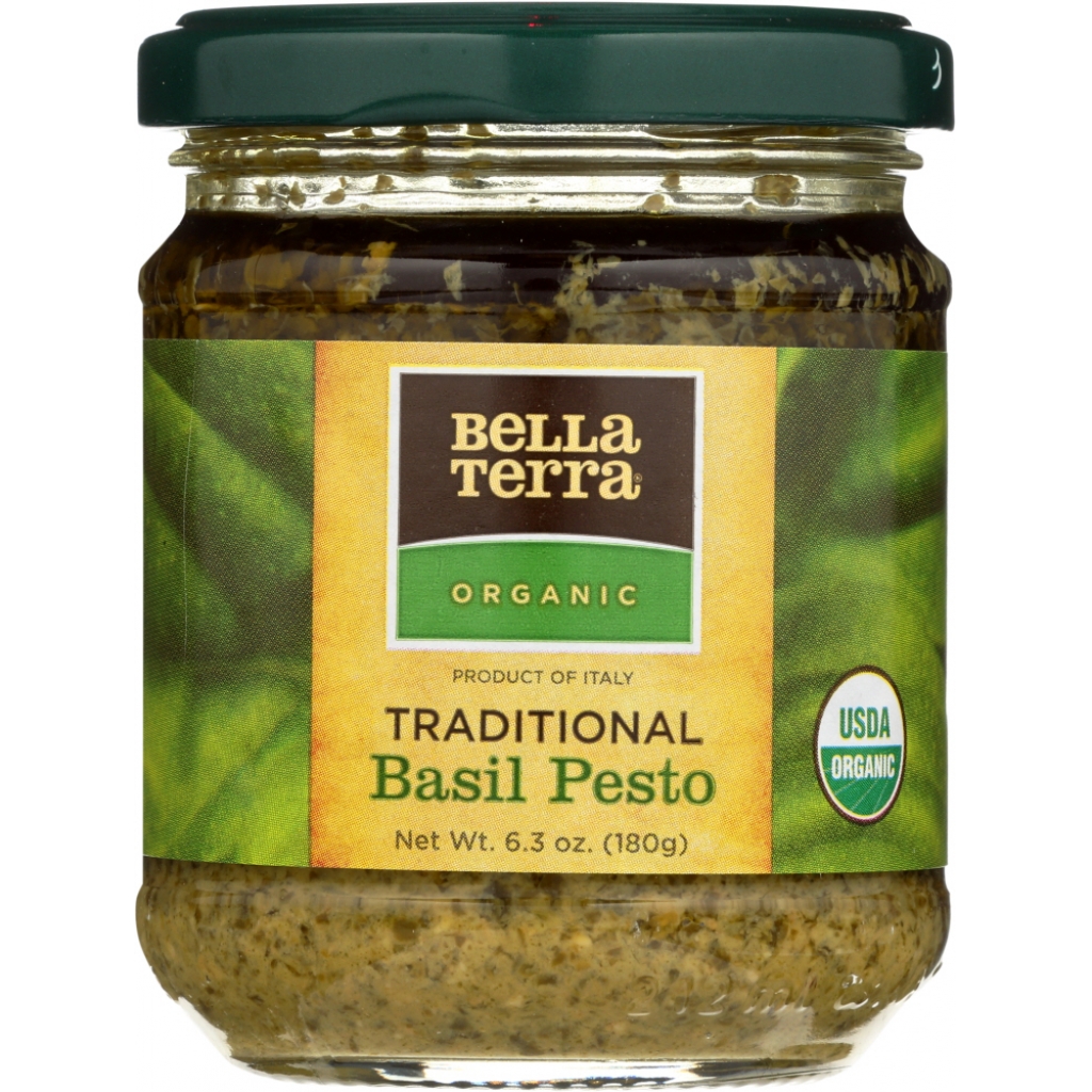 BELLA TERRA Garlic & Basil Pesto - 6.3 oz