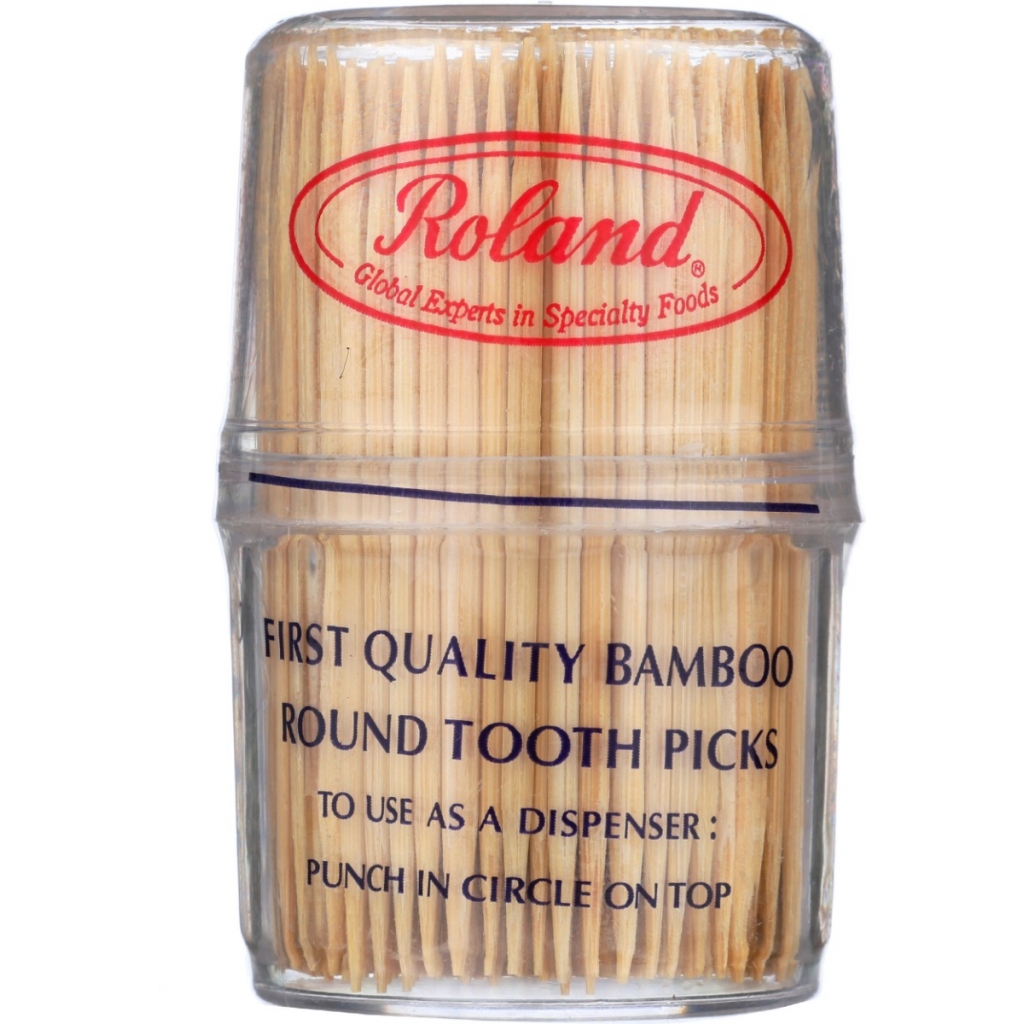 Round Bamboo Toothpicks - 300 pcs