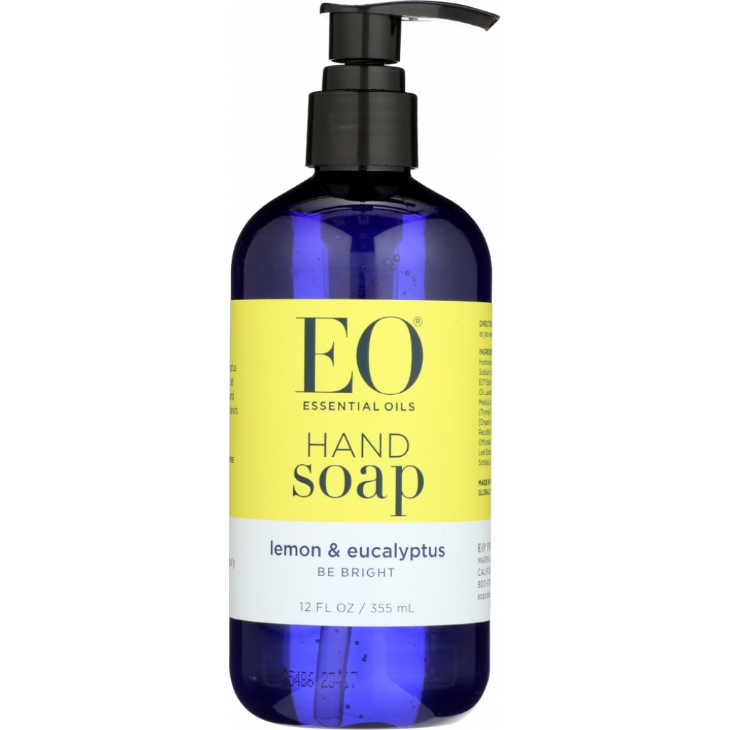 Refreshing Lemon & Eucalyptus Hand Soap, 12 oz