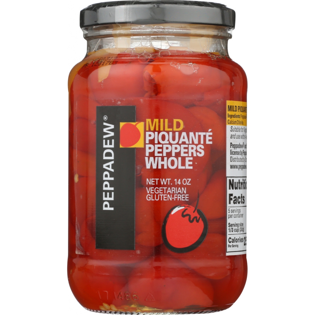 PEPPADEW® Mild Whole Peppers in Sweet and Sour Brine - 14 oz