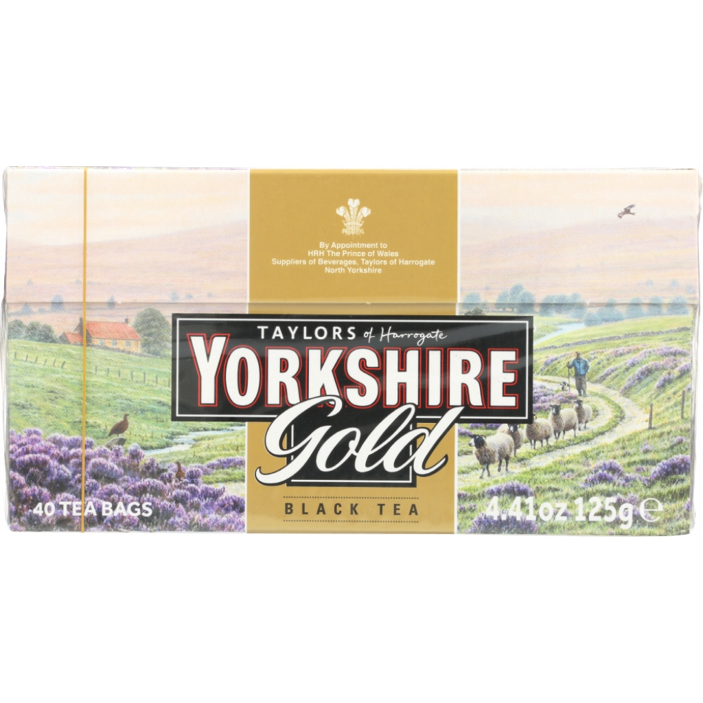 Yorkshire Gold Tea Bags - 40 bags of Premium Brew