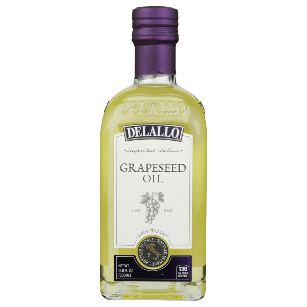 DeLallo Grapeseed Oil - Versatile Cooking Oil, 16.9 oz