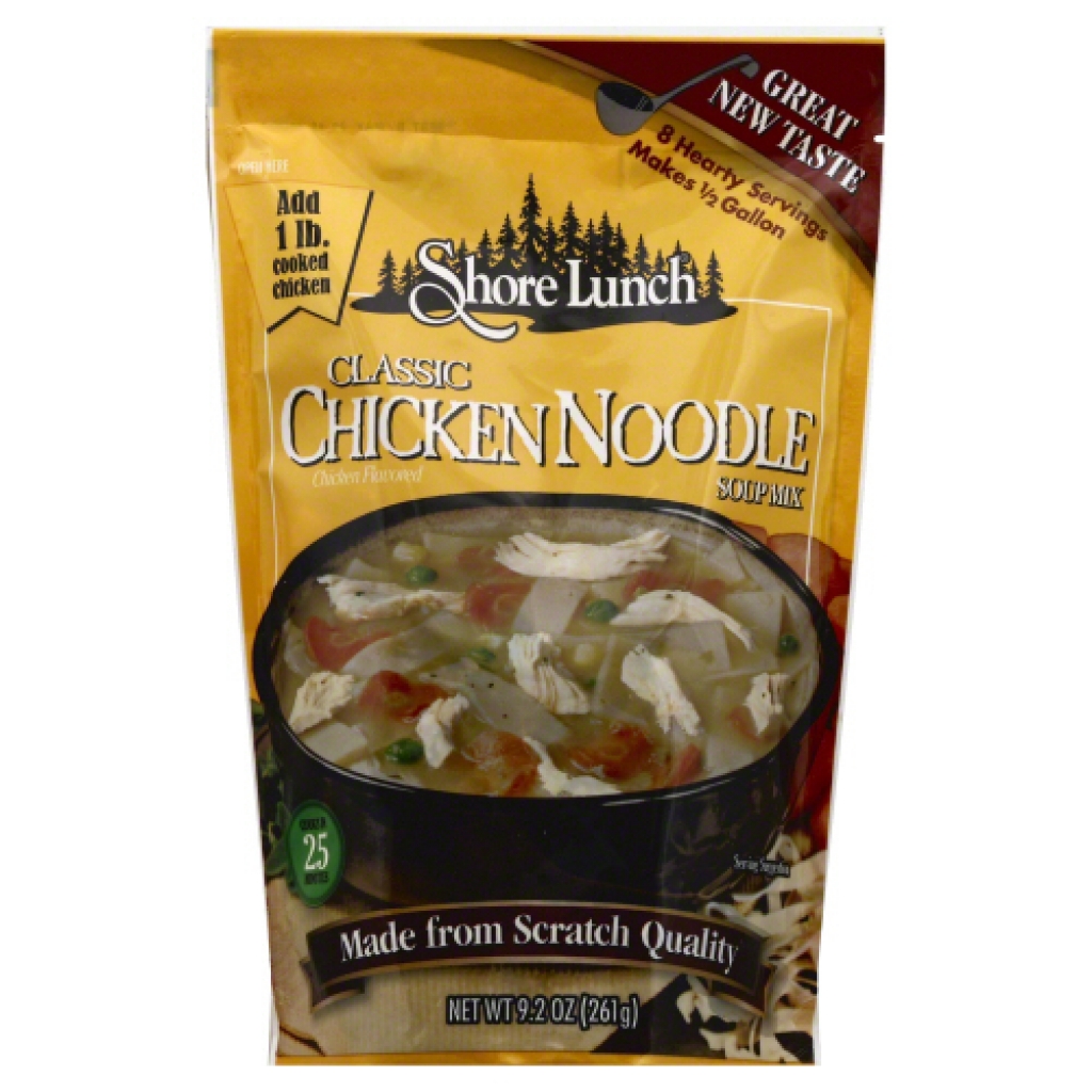 Classic Chicken Noodle Soup - Shore Lunch