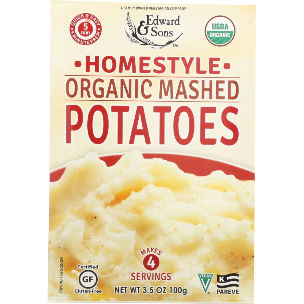 Organic Home Style Mashed Potato Mix, 3.5 oz