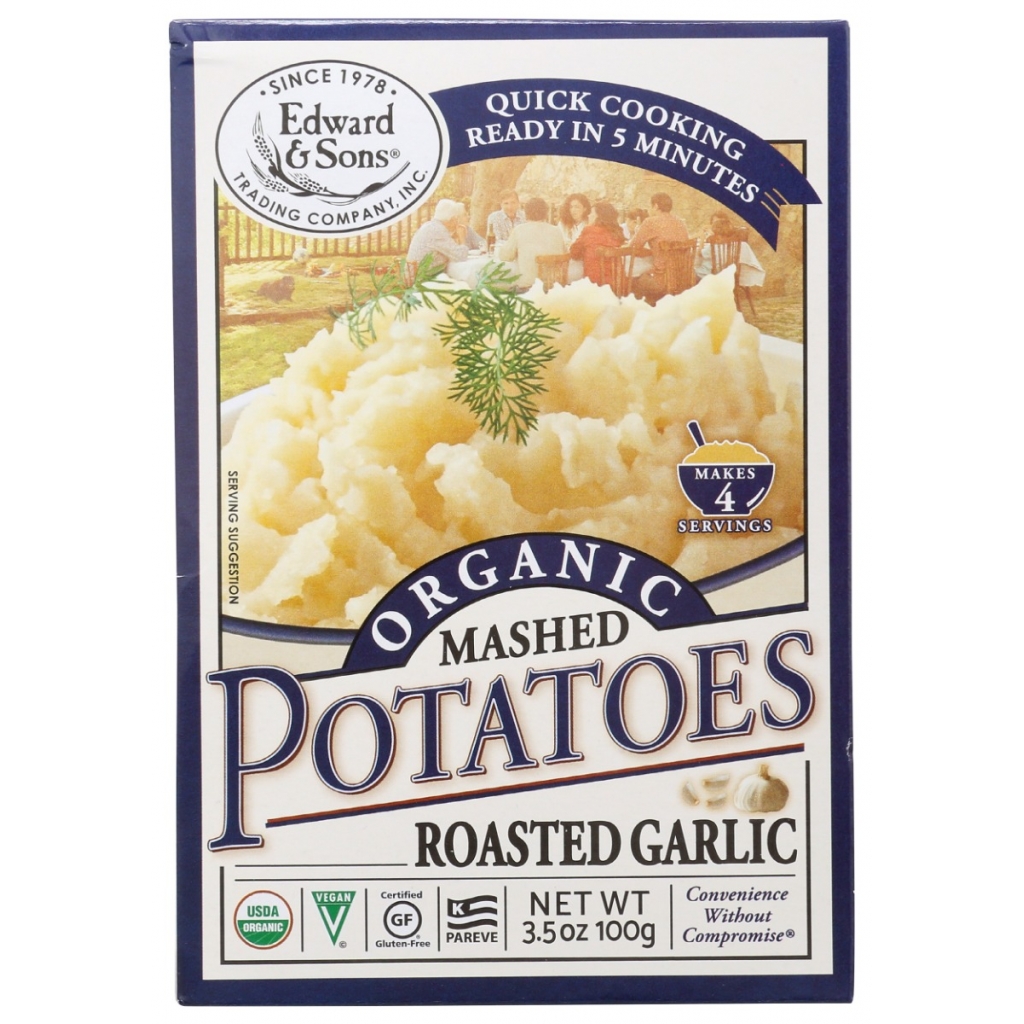 Organic Roasted Garlic Mashed Potatoes - 3.5 oz