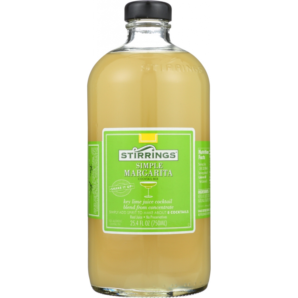 Authentic Margarita Cocktail Mix, 750 ml