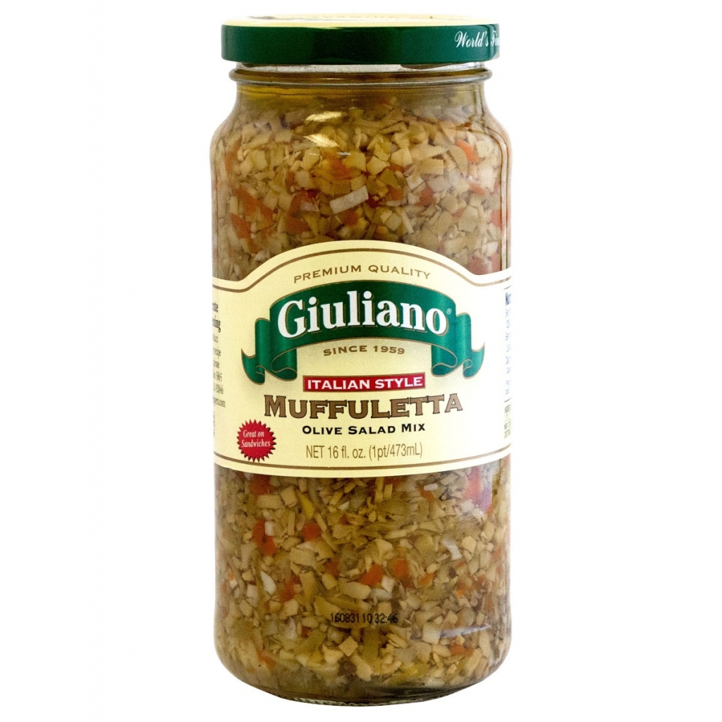 Giuliano Muffuletta Olive Salad Mix, 16 oz