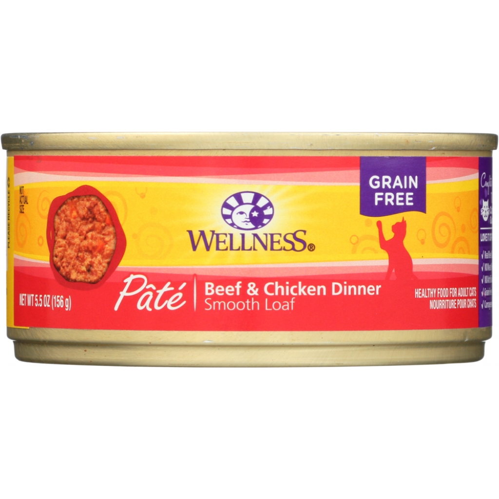 Wellness Beef and Chicken Cat Food - Premium Quality Nutrition