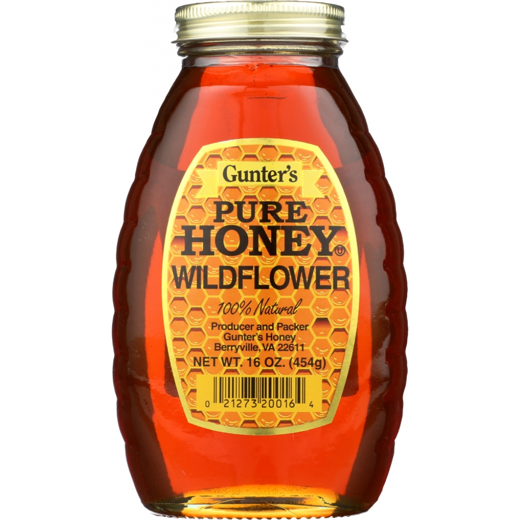 Pure Wildflower Honey - 16 oz