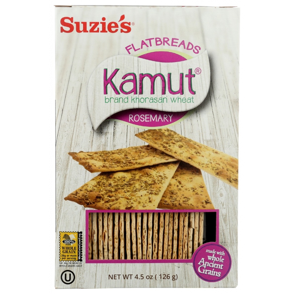 Healthy Kamut Rosemary Flatbread - 4.5 oz