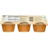 Organic Applesauce Peach - Pack of 6, 24 oz