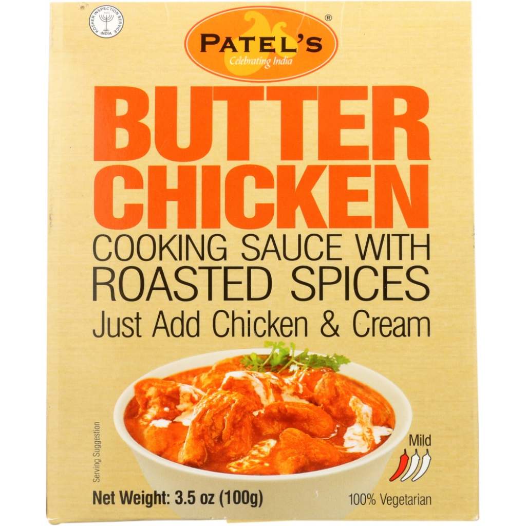 Indulgent Butter Chicken Sauce with Roasted Spices, 3.53 oz