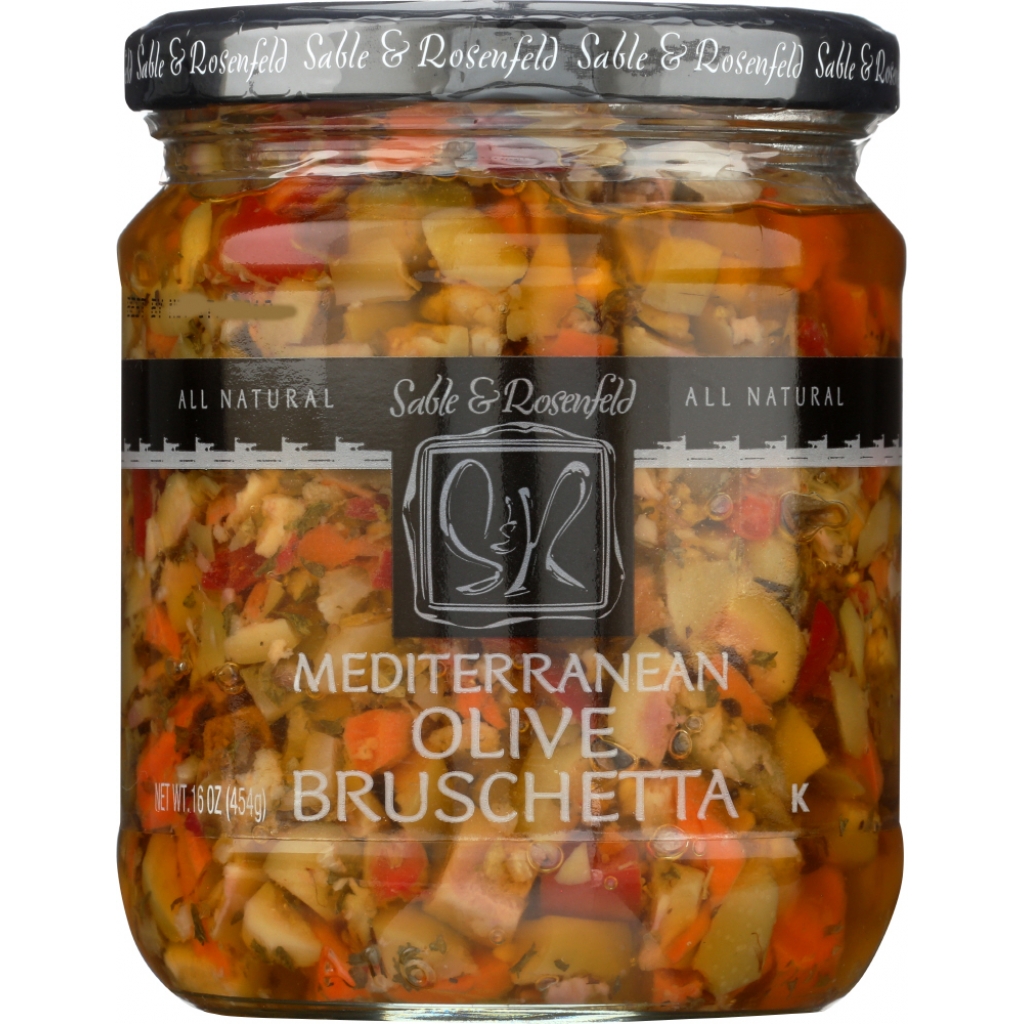 Mediterranean Olive Bruschetta - 16 oz