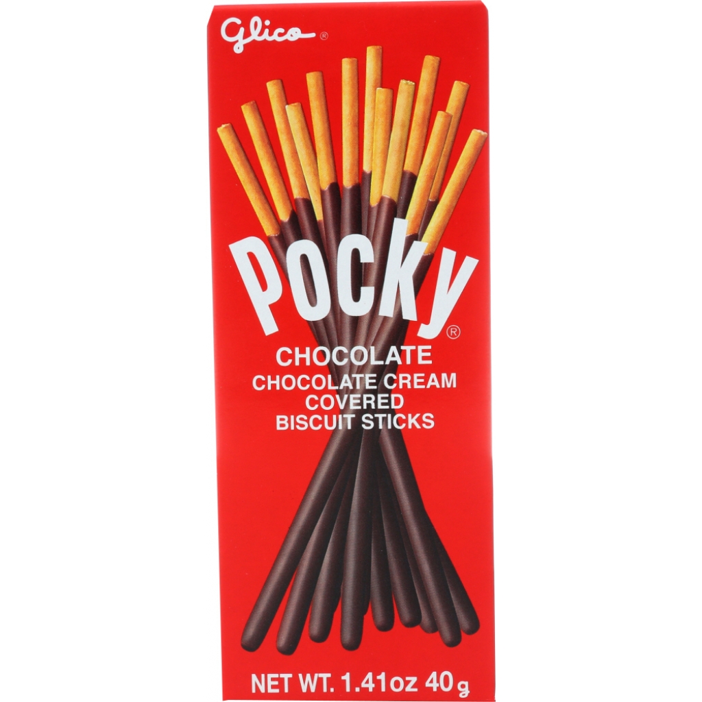 Pocky Chocolate Cream Biscuit Sticks - 1.41 oz