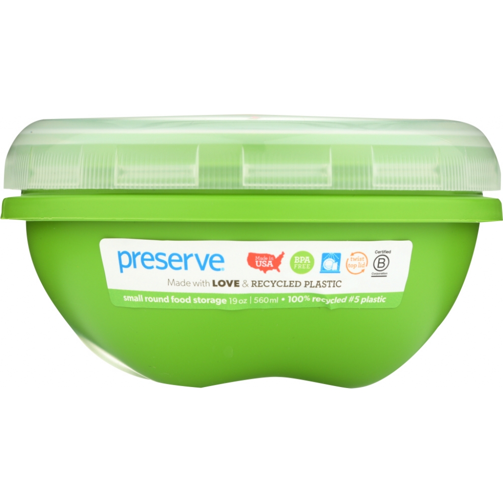 Small Apple Green Food Storage Container - 19oz