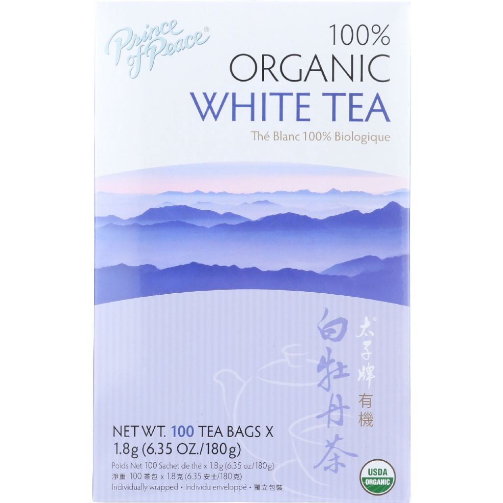 Organic White Tea - 100 Bags