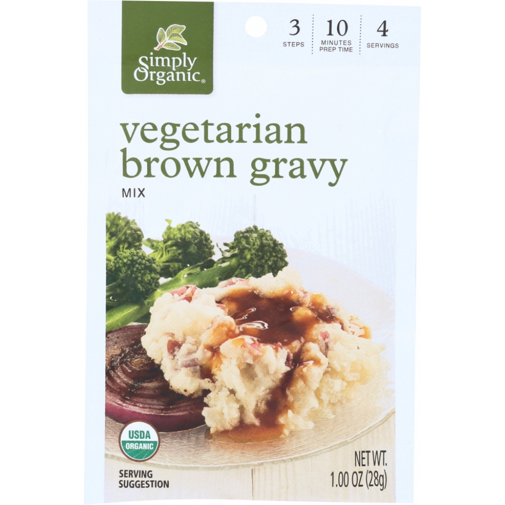 Mix Gravy Brown Vegetable, 1 oz