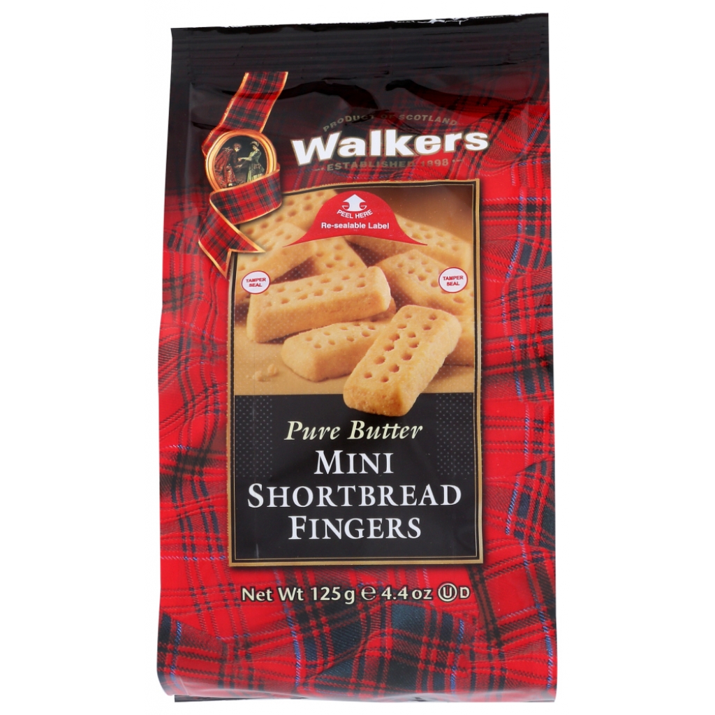 Walkers Mini Shortbread Fingers - 4.4 oz