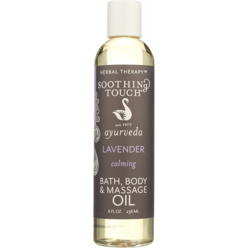 Lavender Oil Bath Body Massage - 8 FL OZ