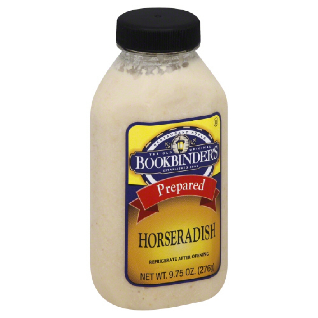 Bookbinder's Prepared Horseradish, 9.75 oz