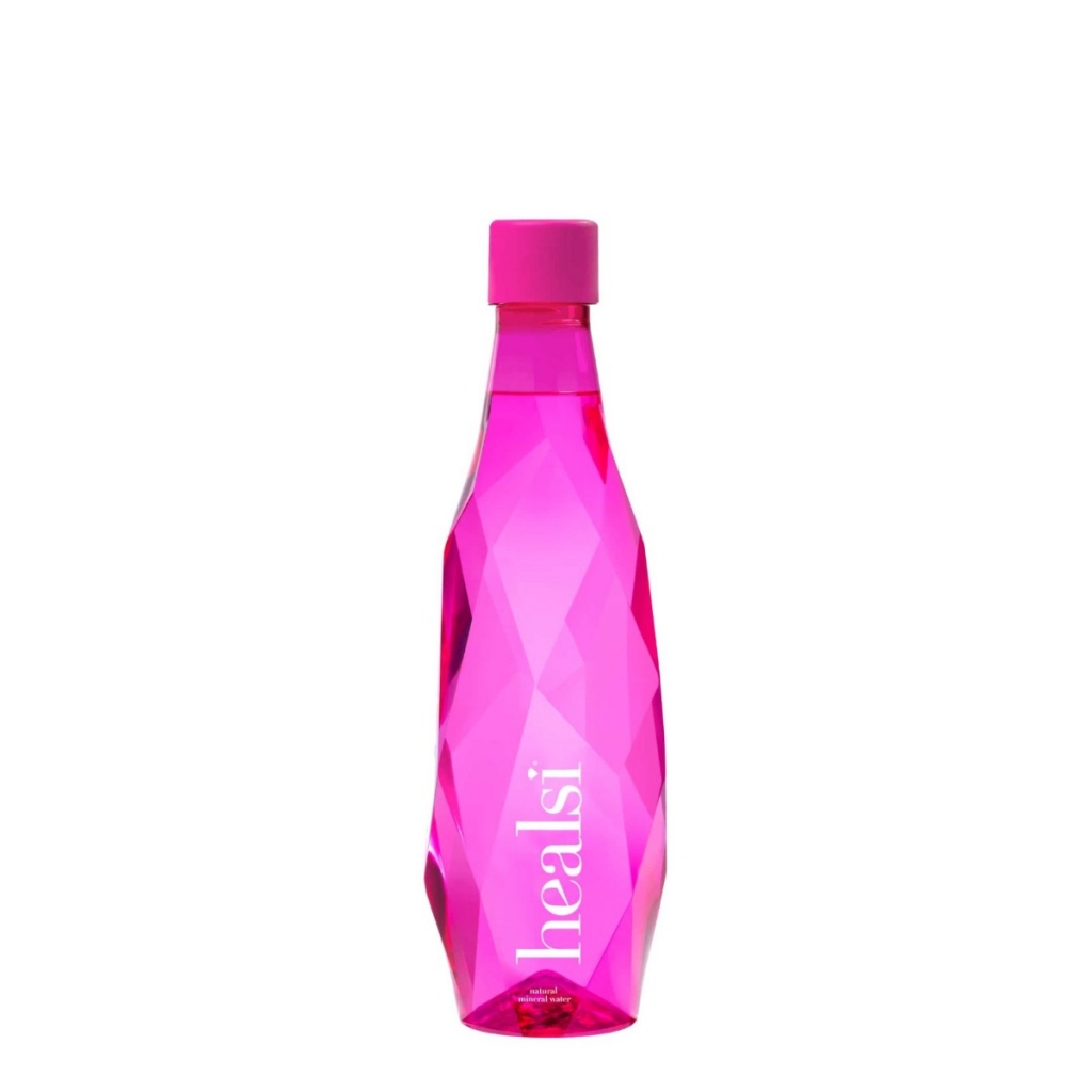 Fuchsia Natural Mineral Water - Elegant Design - 16.9 fl oz