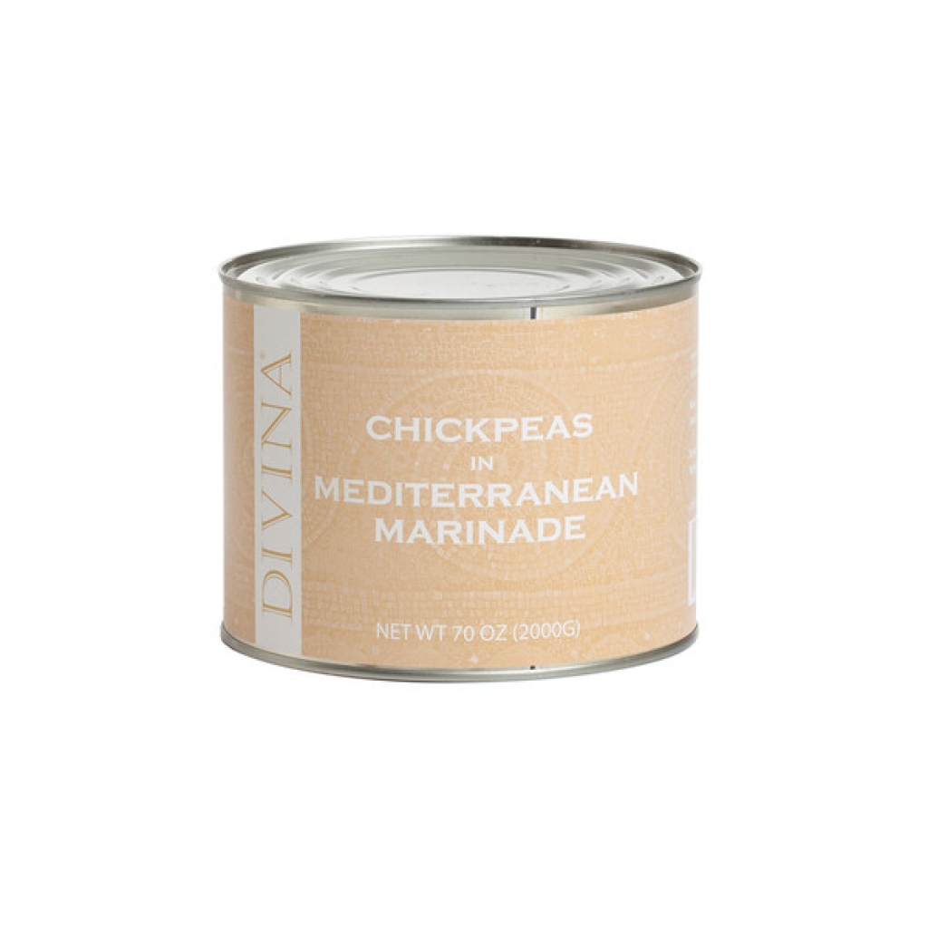 Mediterranean Marinated Chickpeas, 70 oz