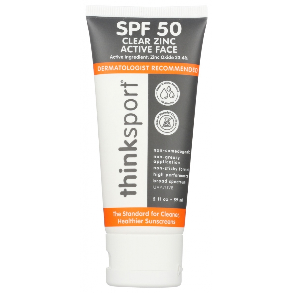 Sport Clear Face SPF 50 Sunscreen - 2 fl oz