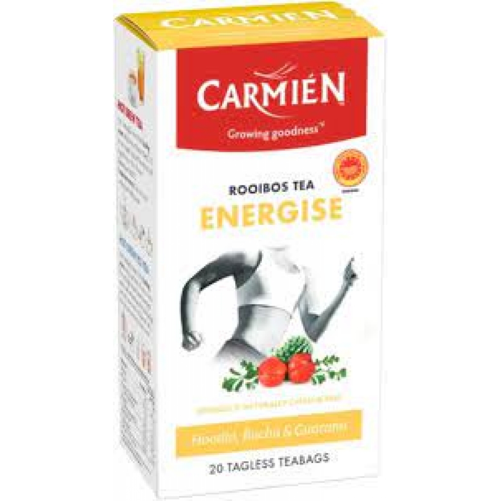 Energizing Rooibos Tea with Guarana - 20 Bags