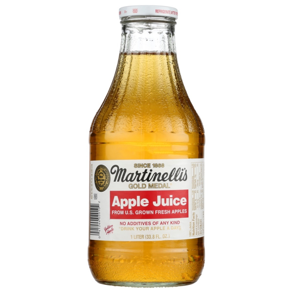 100% Cold-Pressed Apple Juice - 33.8 fl oz