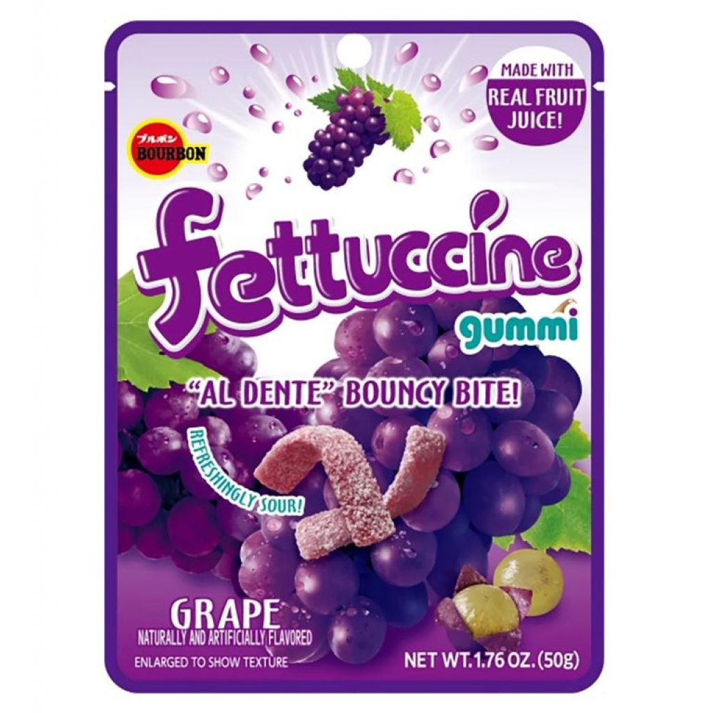 Gummy Fettuccine in Grape Flavor, 1.76 oz