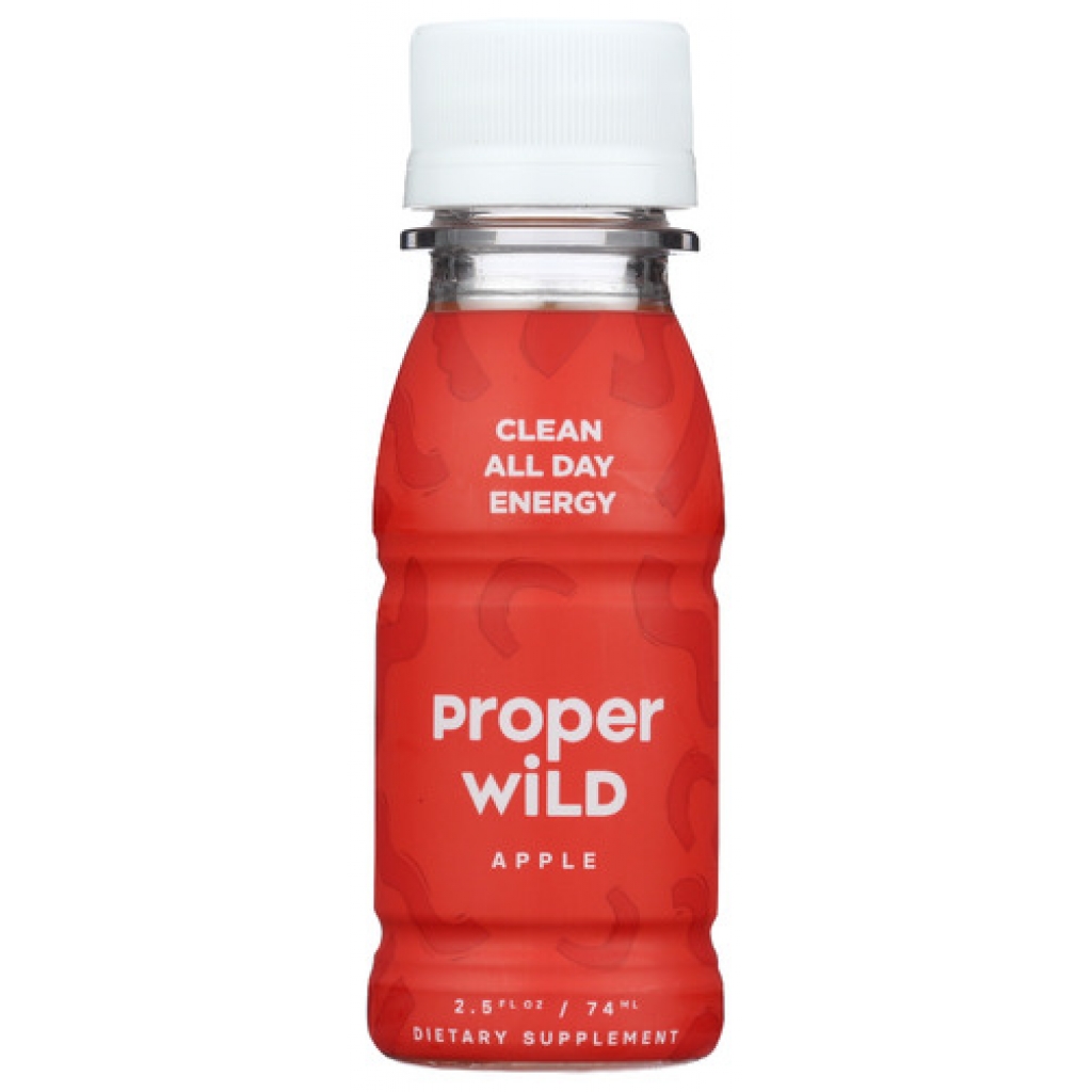 Clean All Day Energy Shots - Apple, 2.5 fl oz