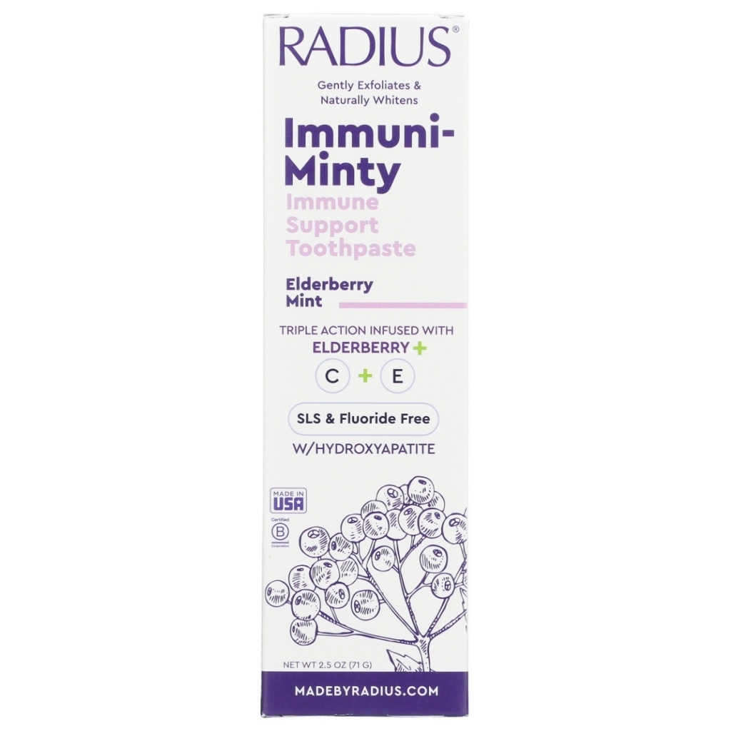 Immuni Minty Elderberry Mint Toothpaste - 2.5 oz