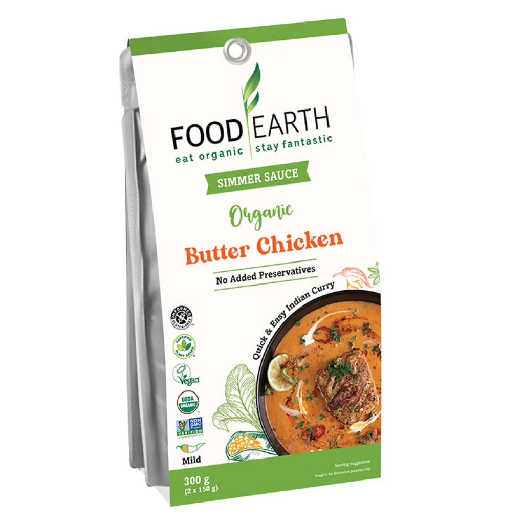 Organic Butter Chicken Simmer Sauce - 10.58 oz