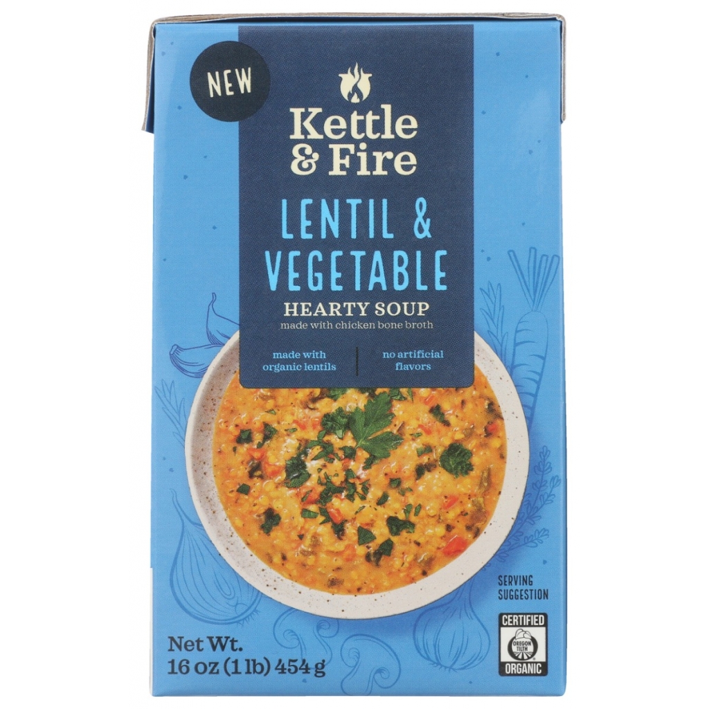 Lentil and Vegetable Soup, 16 oz