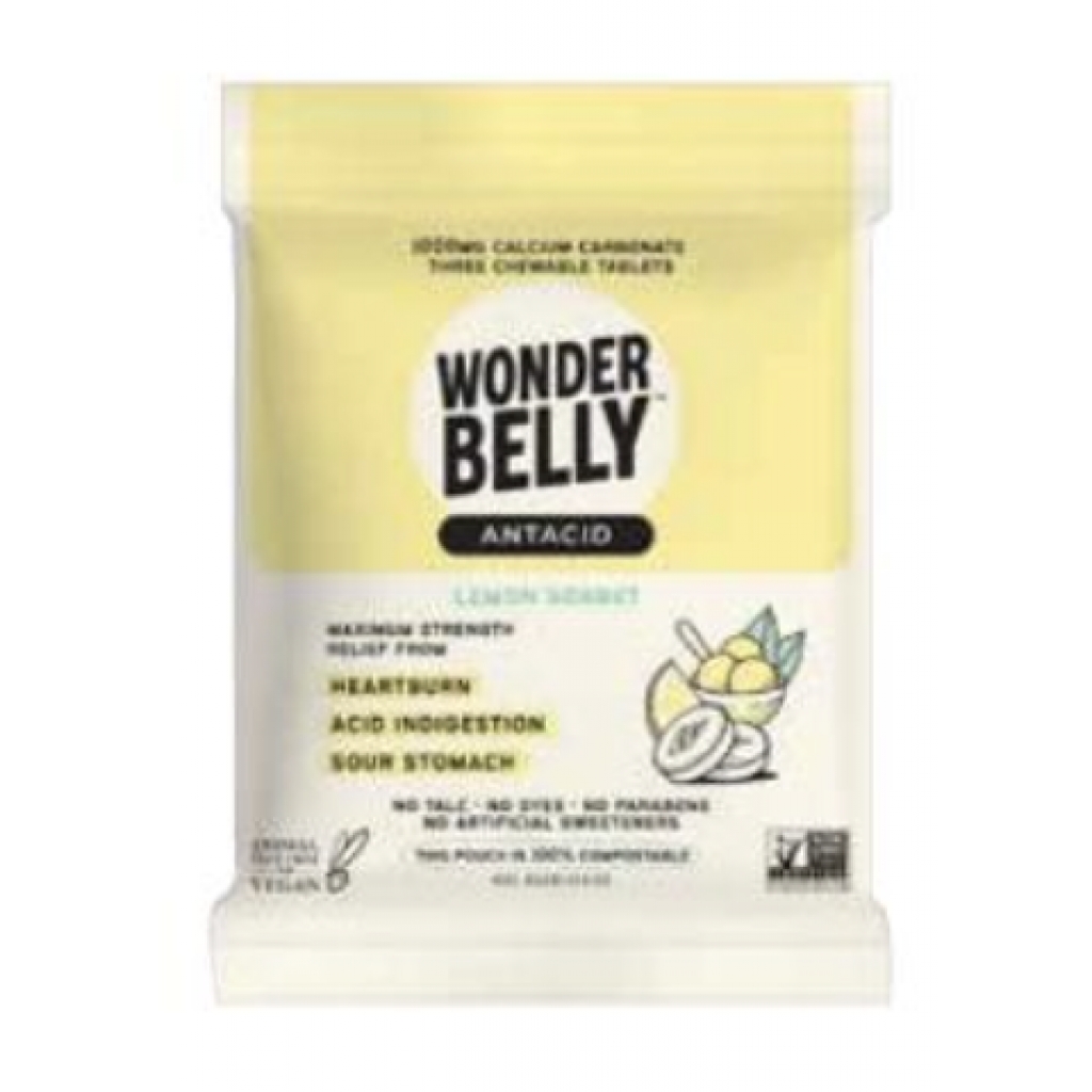 Lemon Sorbet Antacid Packets - 3 ct