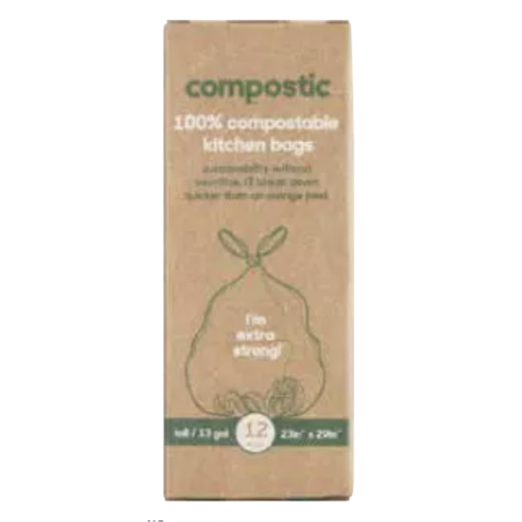 Compostable Trash Bags - 12 Bags