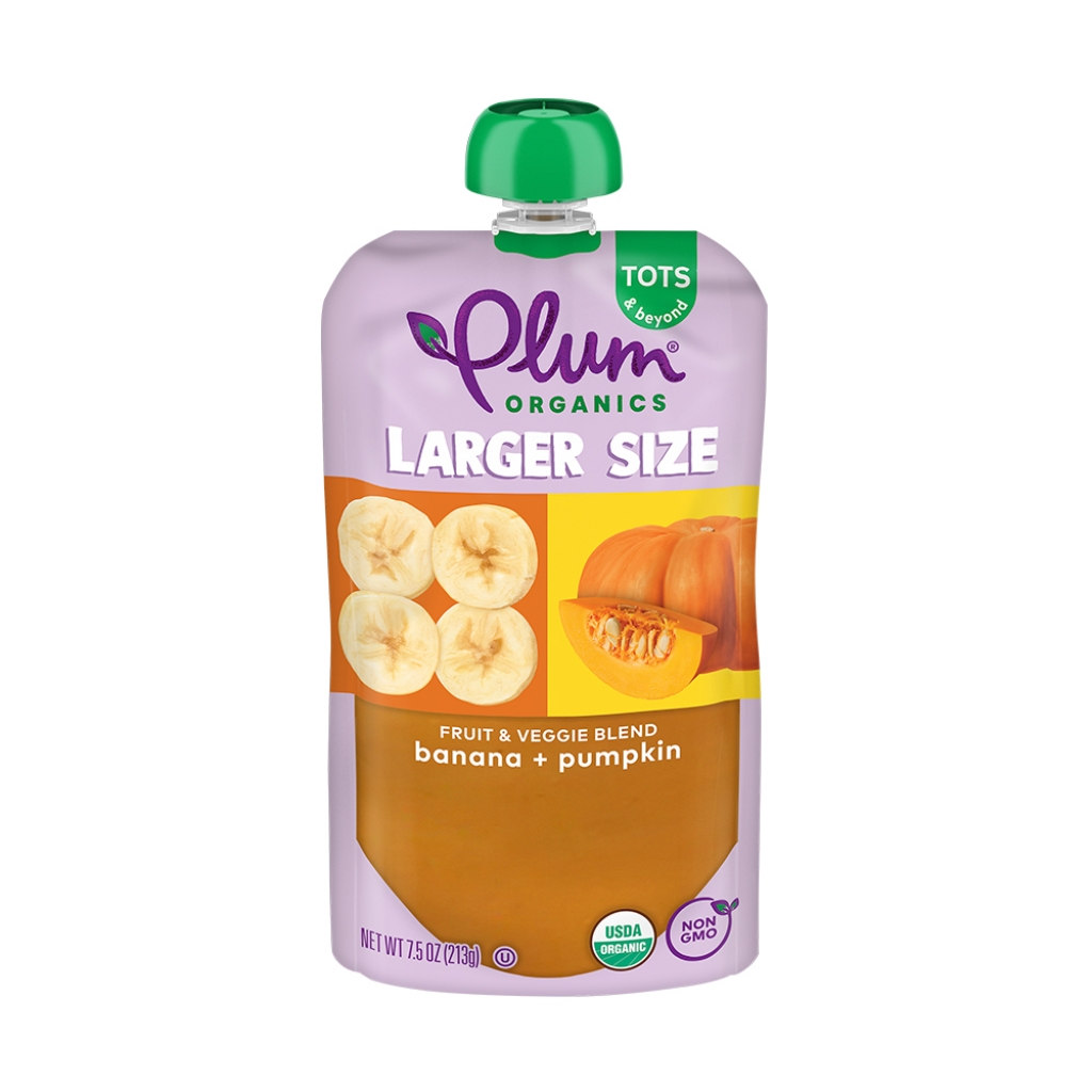 Organic Banana Pumpkin Snack, 7.5 oz