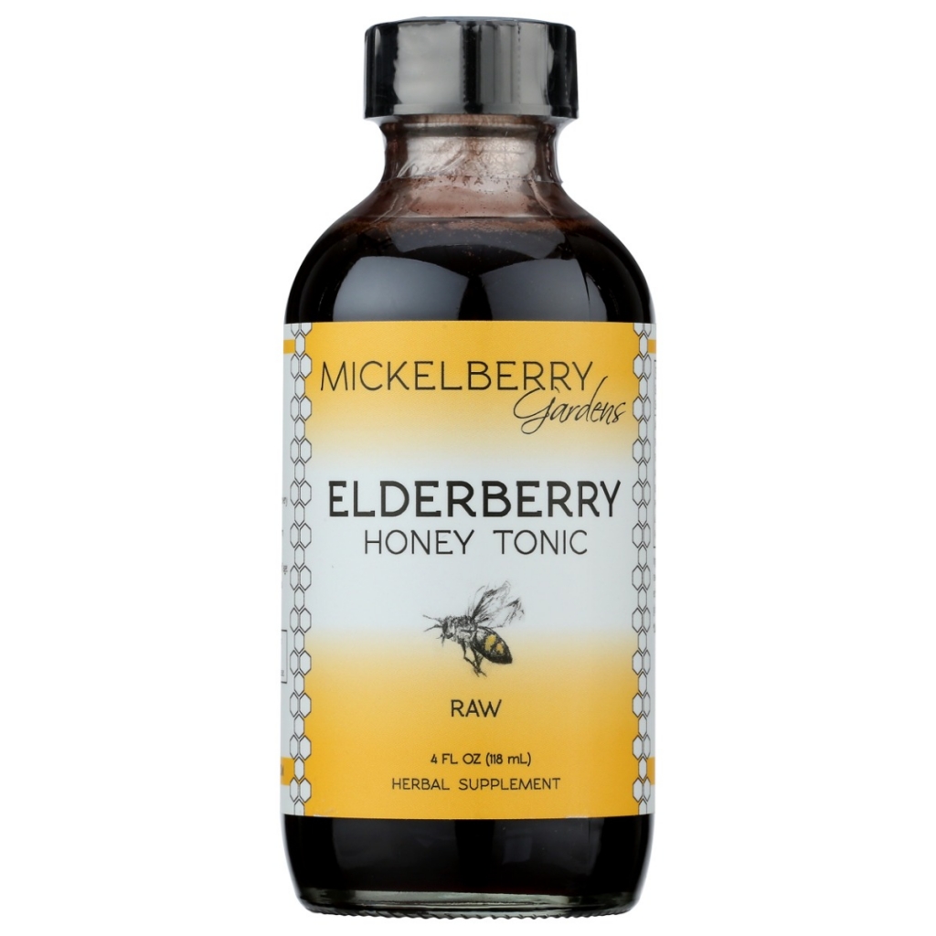 Elderberry Honey Immune Support Tonic, 4 fl oz