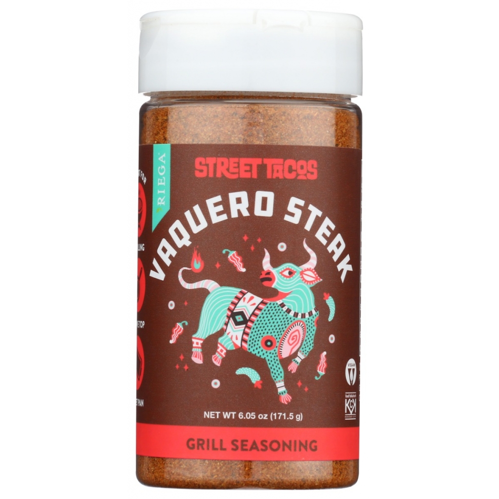 Gourmet Steak Seasoning - Vaquero Grill Blend - 6.28 oz