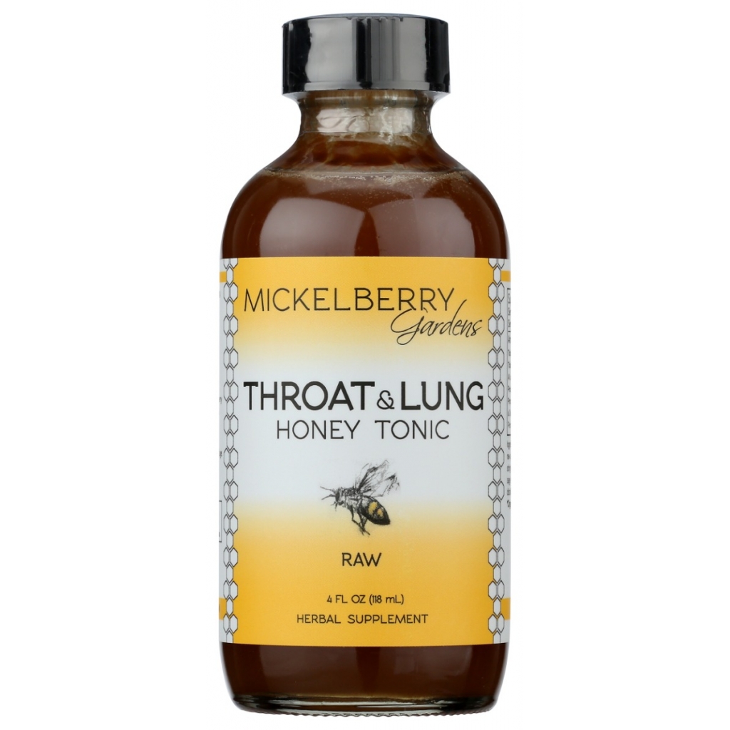 Premium Throat and Lung Support Honey Elixir