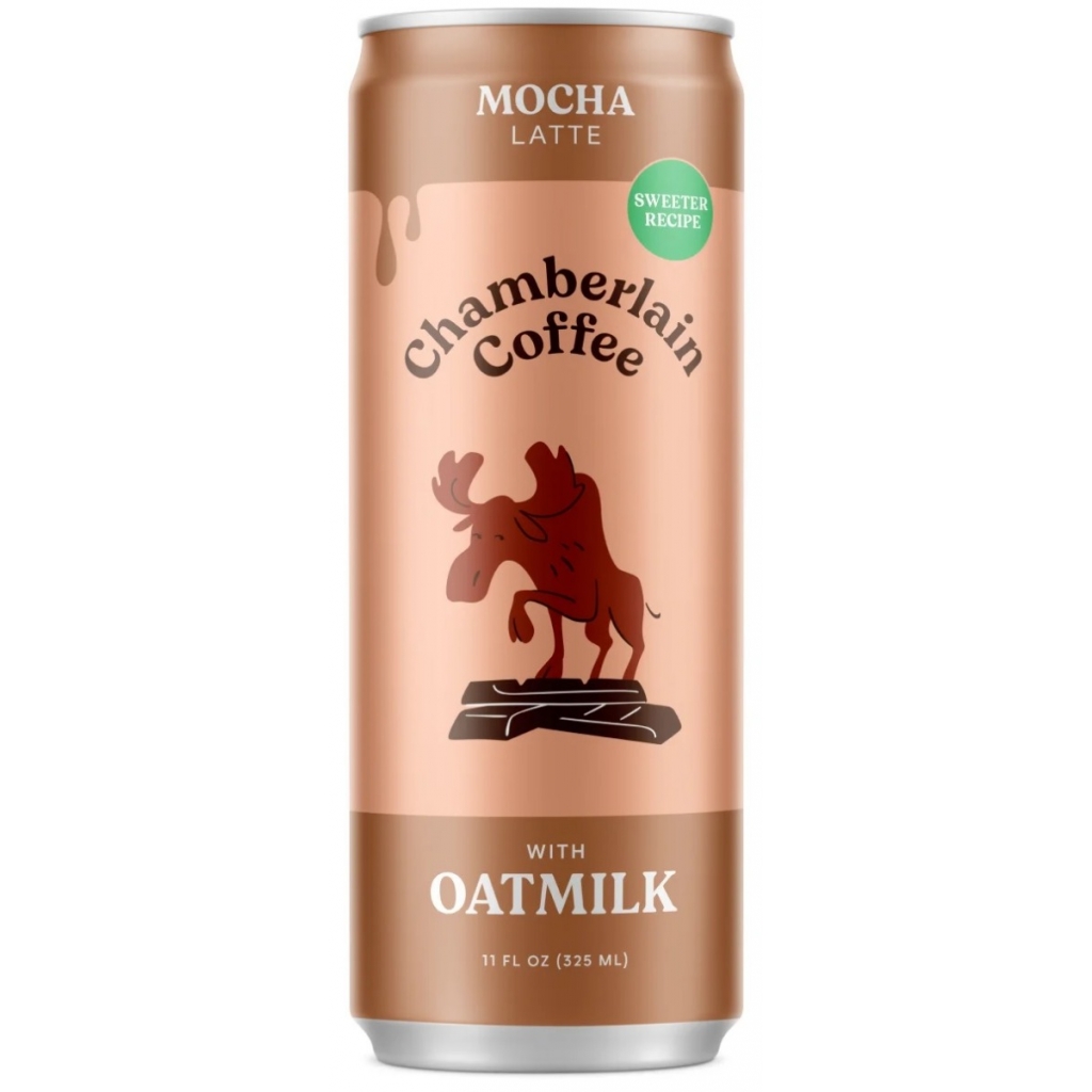 Mocha Coffee Latte with Oatmilk, 11 fl oz