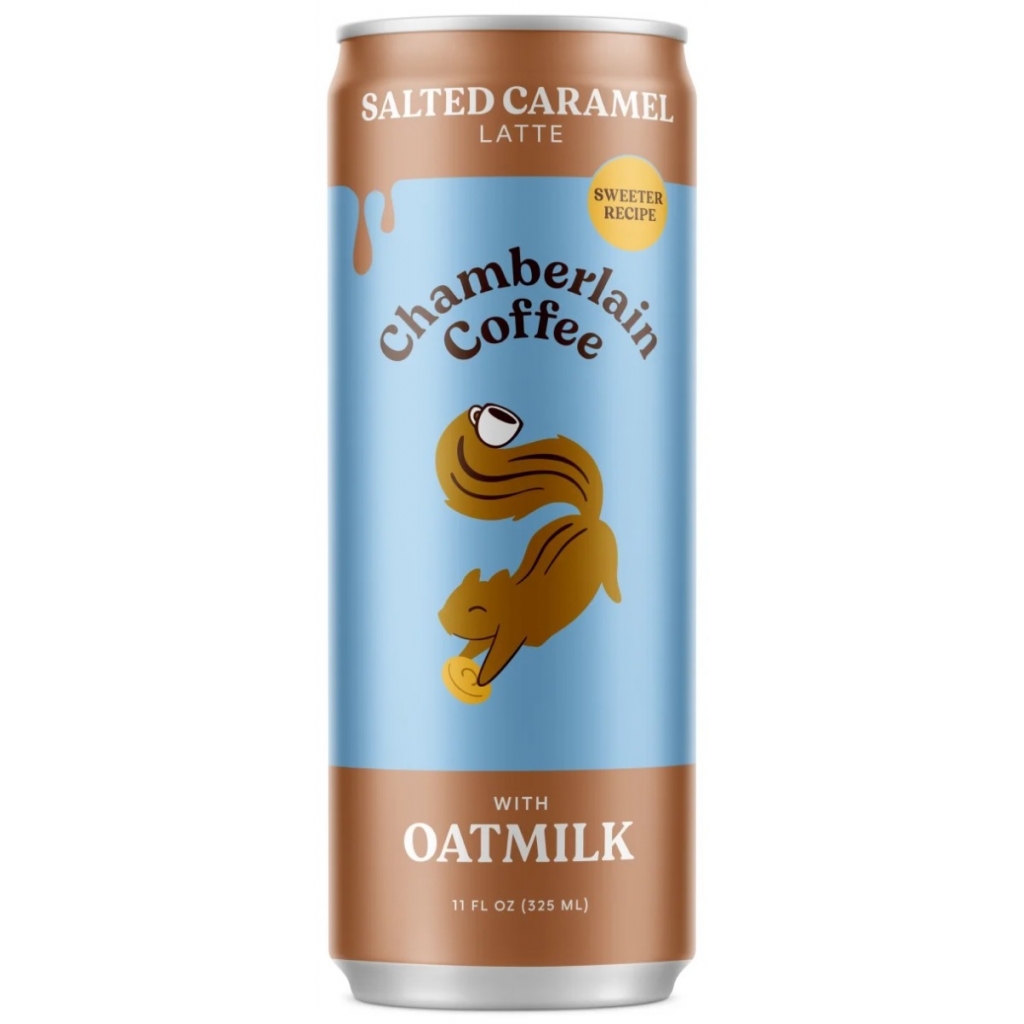 Salted Caramel Coffee Latte with Oat Milk - 11 fl oz